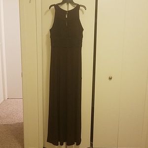 Maxi dress chocolate brown